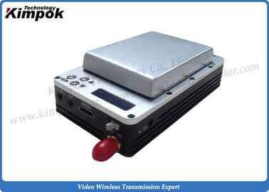China 1080P HD UAV Video Link 195g Minimum COFDM Wireless Transmitter with Built-in Battery supplier